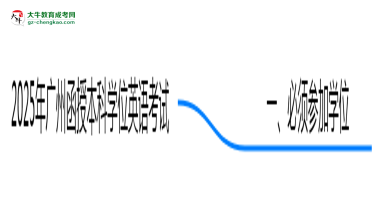 2025年廣州函授本科學(xué)位英語必考嗎？替代方案思維導(dǎo)圖