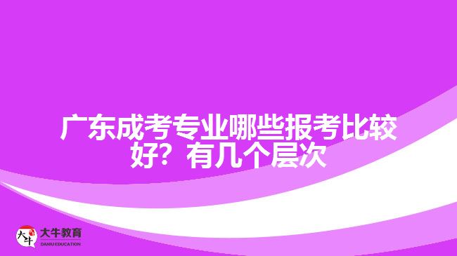 廣東成考專業(yè)哪些報(bào)考比較好？