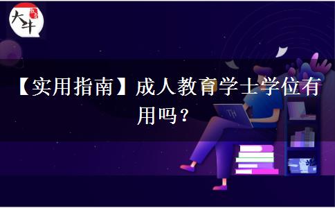 成人教育學(xué)士學(xué)位有用嗎？