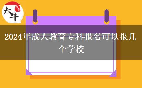 2024年成人教育?？茍竺梢詧髱讉€學(xué)校