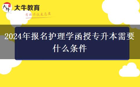 2024年報(bào)名護(hù)理學(xué)函授專升本需要什么條。</div>
                    <div   class=