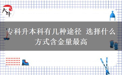 ?？粕究朴袔追N途徑 選擇什么方式含金量最高